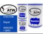 Preview: Chevrolet, Rapid, WA632D / GMO: 500ml Lackdose + 500ml Klarlack + 250ml Härter - Set, von ATW Autoteile West.